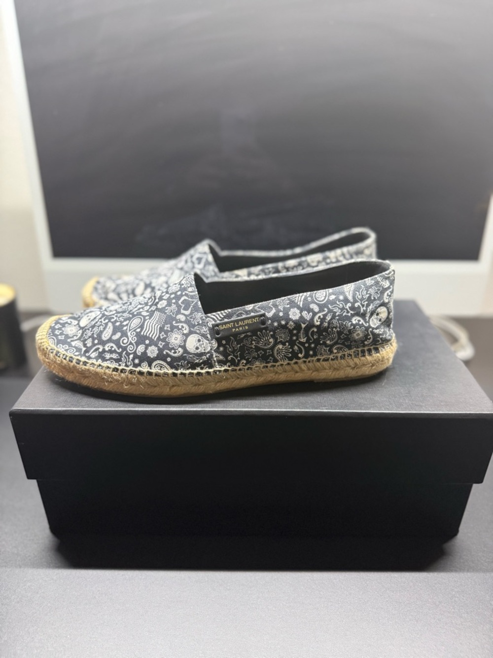 Saint Laurent Espadrille — Solar Band Skull - Picture 4 of 5